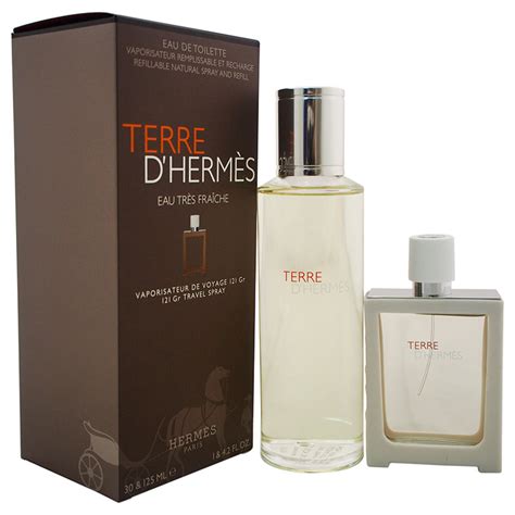 terre d hermes eau tres fraiche 125ml|terre d'hermes basenotes.